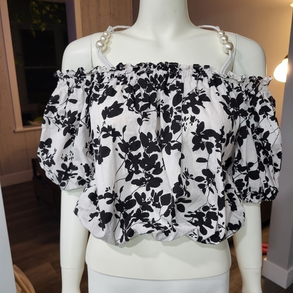 FALA STUDIO - Dropping Slash Neck Spaghetti Strap Floral Printing Women Summer
